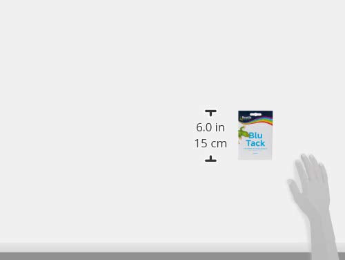 Bostik Blu Tack Blue - Handy Size - Multipurpose Reusable Adhesive - Clean - Safe & Easy to Use - Non-Toxic