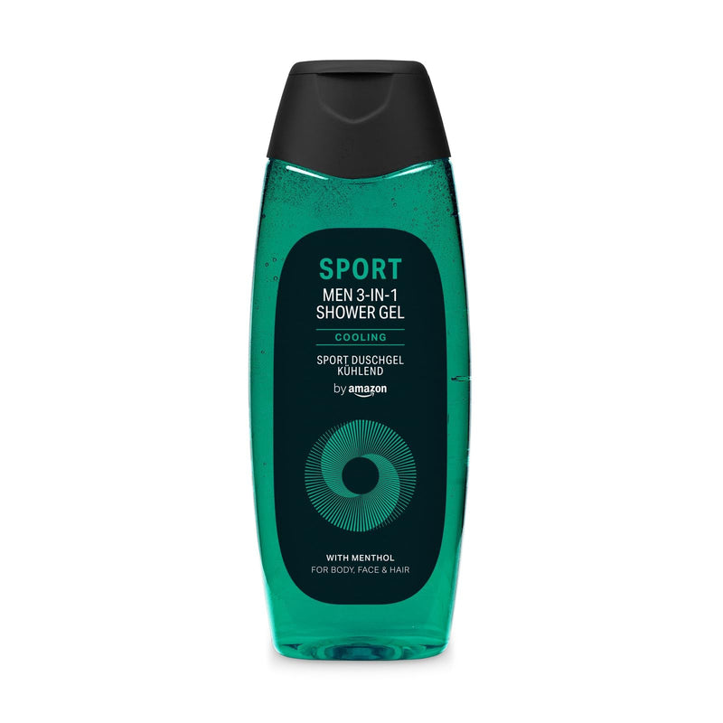 by Amazon Men Sport 3in1 Shower Gel Refill, 2 x 1000ml (Pack of 2)