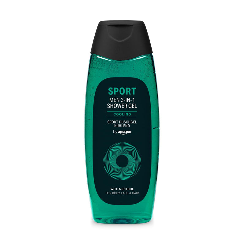 by Amazon Men Sport 3in1 Shower Gel Refill, 2 x 1000ml (Pack of 2)