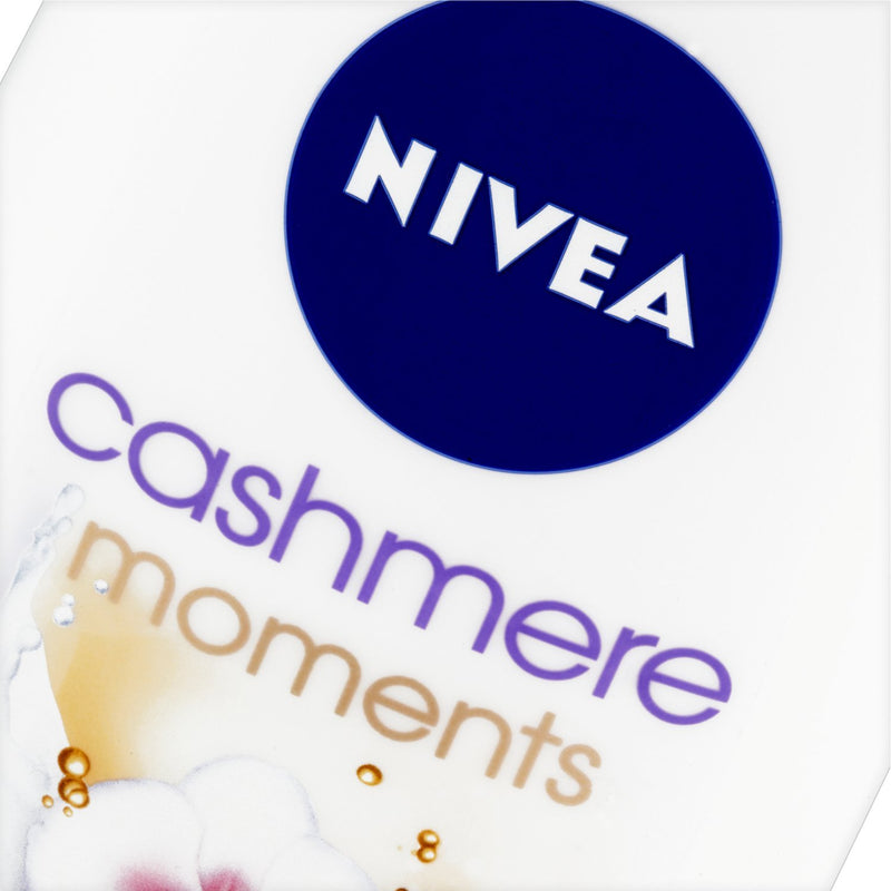 Nivea Cashmere & Cotton Oil Shower Gel (250ml), Body Wash with Vitamin C, E, and Precious Oils, Protects Skin from Drying Out and Leaves it Touchably Smooth