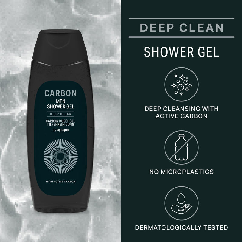 by Amazon Men Sport 3in1 Shower Gel Refill, 2 x 1000ml (Pack of 2)