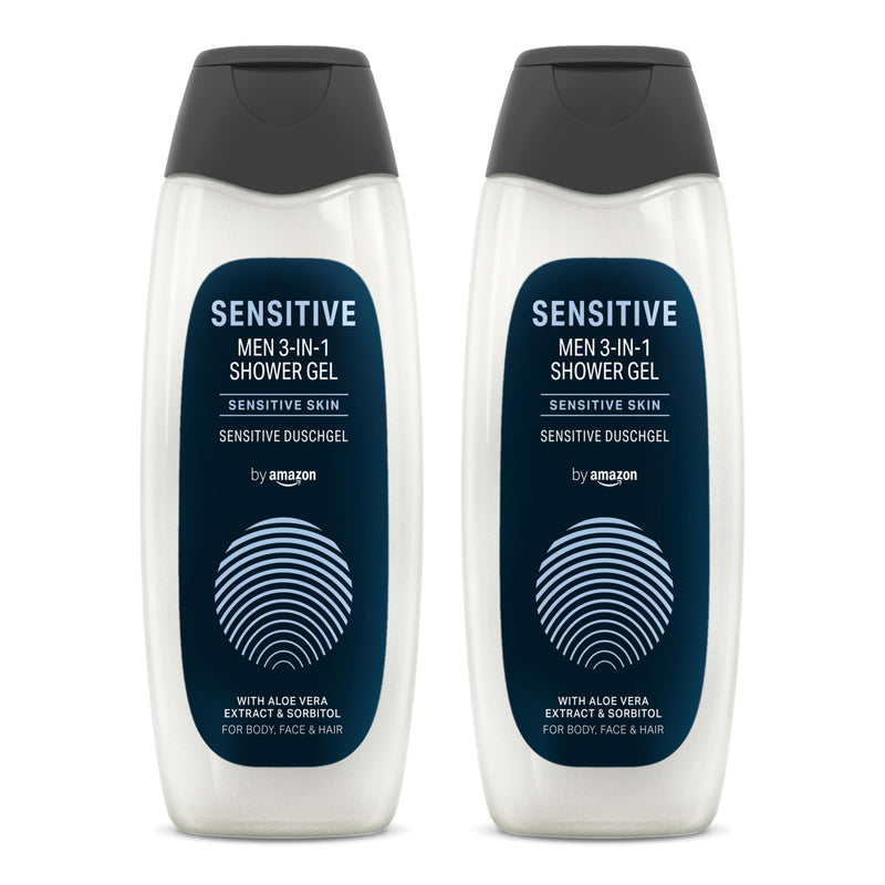 by Amazon Men Sport 3in1 Shower Gel Refill, 2 x 1000ml (Pack of 2)